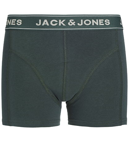 Jack & Jones Boxershorts - 3-Pak - JacBlack - Dark Grey Melange/