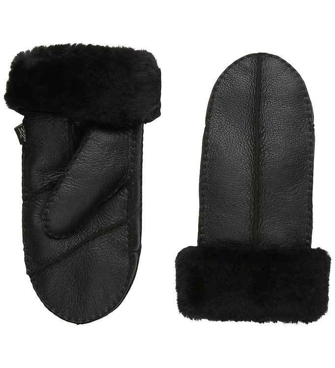 Rosemunde Luffer - Fåreskin - RHJuno - Sort