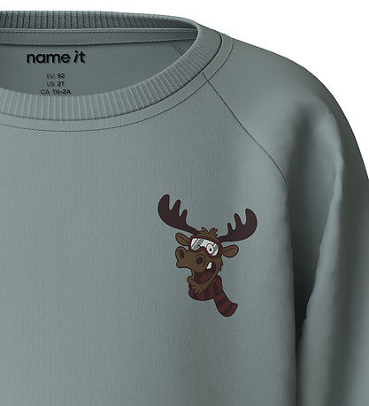 Name It Bluse - NmmVaglan - Abyss/Moose