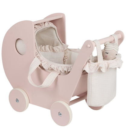 Smallstuff Taske Til Dukkevogn - Rose
