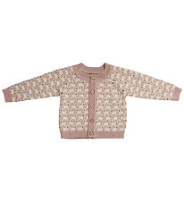 Smallstuff Cardigan - Wool - Knitted - Rose