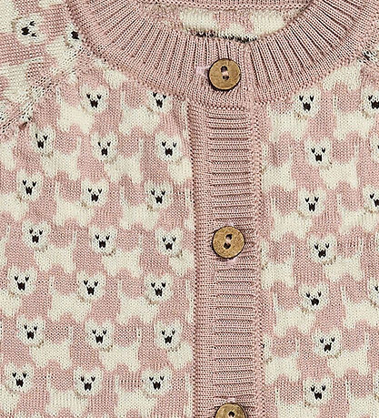 Smallstuff Cardigan - Uld - Strik - Rose