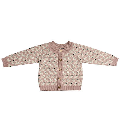 Smallstuff Cardigan - Uld - Strik - Rose