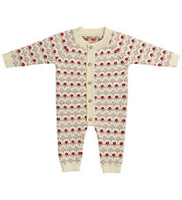 Smallstuff Jumpsuit - Wool - Knitted - Off. White