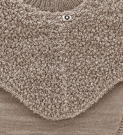 Smallstuff Elefanthue - 2-lags - Uld - Nature Melange m. Ører