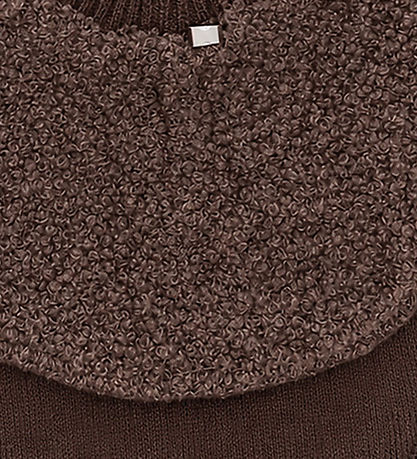 Smallstuff Elefanthue - 2-lags - Uld - Rose Brown m. Ører