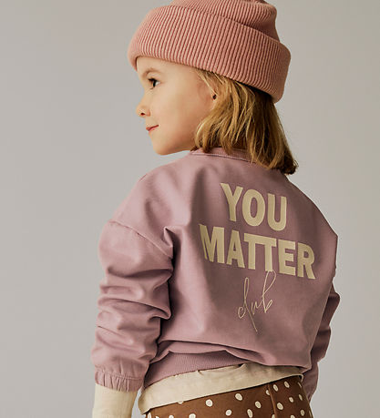 Name It Sweatshirt - NmfRyfie - Mauve Shadows