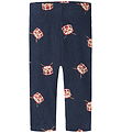 Name It Leggings - Rib - NbmRistmas - Navy Blazer/Drums