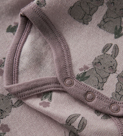 Name It Body l/æ - Uld - NbfWillow - Violet Ice/Bunnies