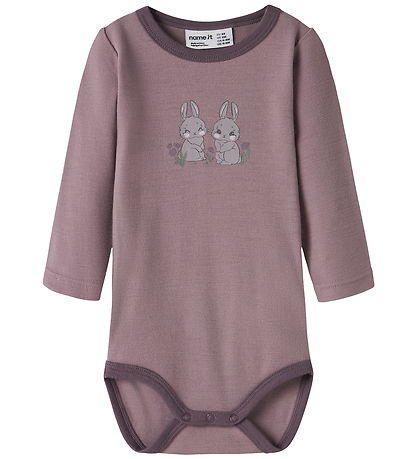 Name It Body l/æ - Uld - NbfWillow - Toadstool/Bunnies