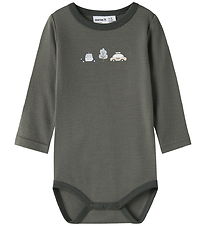Name It Body l/æ - Uld - NbmWillow - Mulled Basil/City Cars