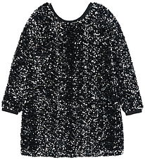 The New Kjole - TnYarlin - Black Beauty m. Pailletter