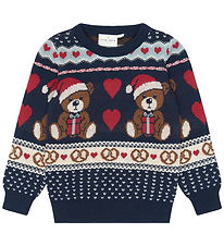 The New Siblings Bluse - Strik - TnstHoliday - Multi Colour