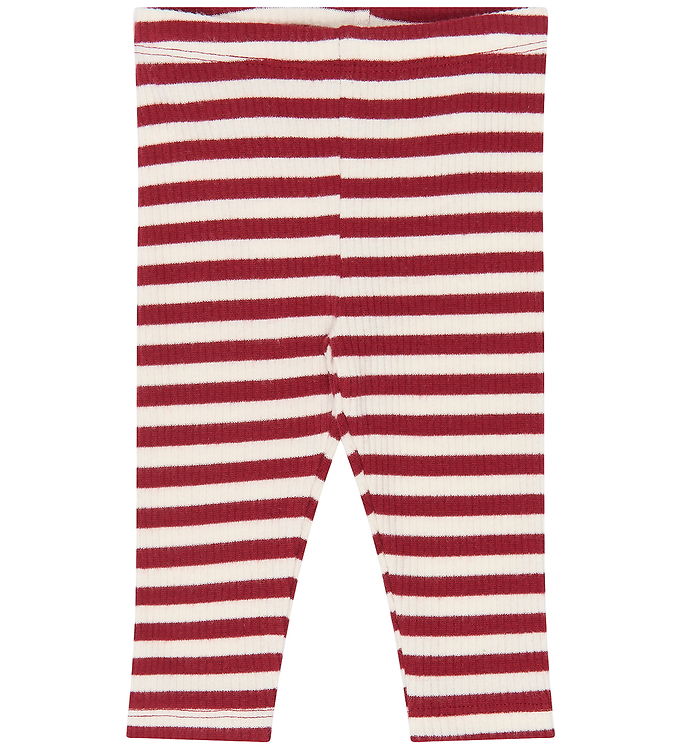 The New Siblings Leggings - Rib - TnsbFro - Rio Red Striped TN