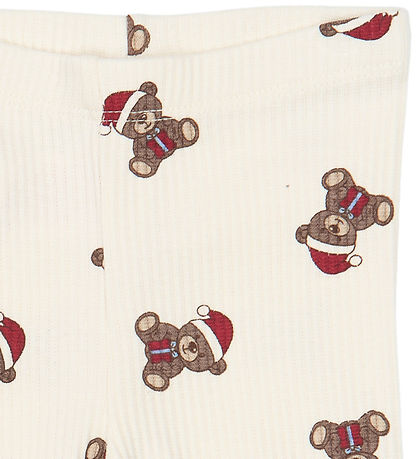 The New Leggins - Rib - TnsbHoliday - Gardenia AOP