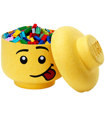 LEGO® Storage Opbevaringsboks - Stor - Filt Hoved - Silly