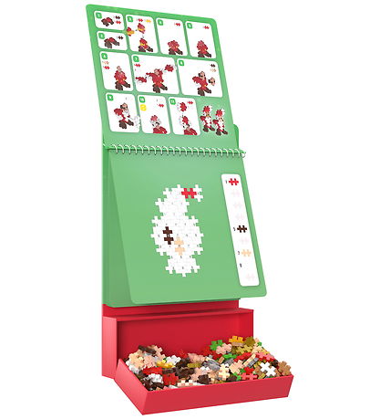Plus-Plus Aktivitetssæt - Puzzle By Number - 125 stk. - Christma