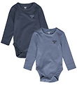 Hummel Body l/æ - hmlMini - 2-pak - Ombre Blue/Flint Stone