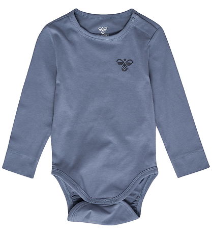 Hummel Body l/æ - hmlMini - 2-pak - Ombre Blue/Flint Stone