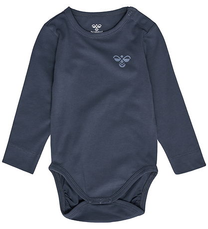 Hummel Body l/æ - hmlMini - 2-pak - Ombre Blue/Flint Stone