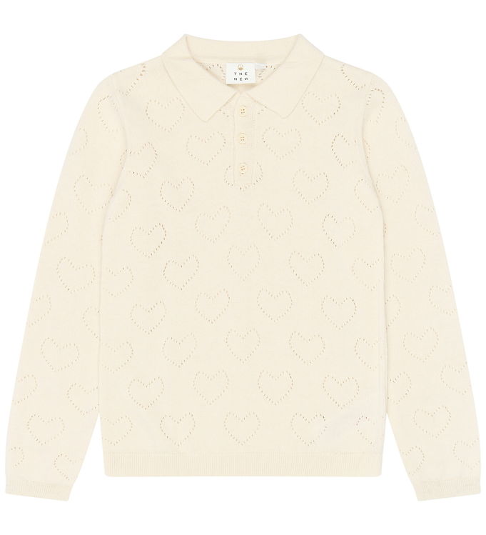 The New Bluse - Strik - TnYnes - Gardenia