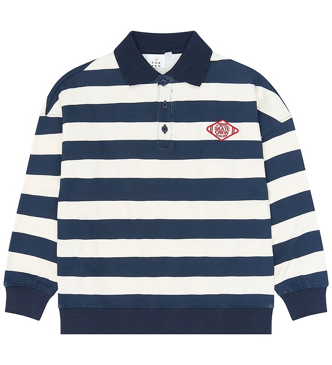 The New Polobluse - TnYidar - Navy Blazer Striped