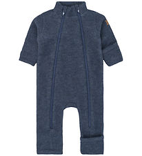Mikk-Line Køredragt - Uld - Blue Melange