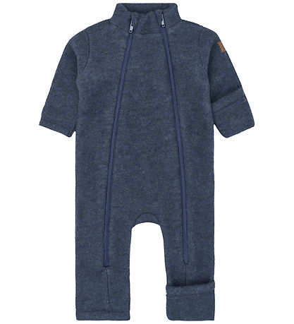 Mikk-Line Køredragt - Uld - Blue Melange