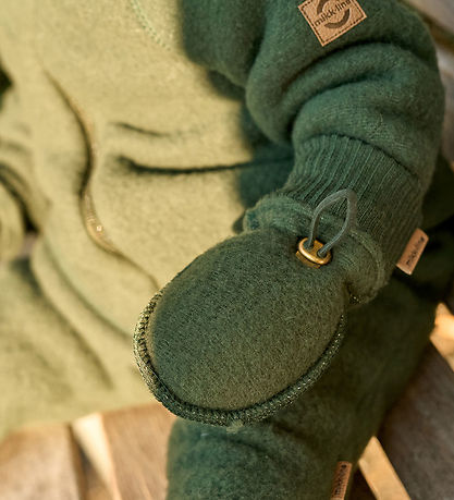 Mikk-Line Luffer - Uld - Kombu Green