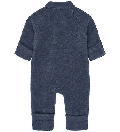 Mikk-Line Køredragt - Uld - Blue Melange