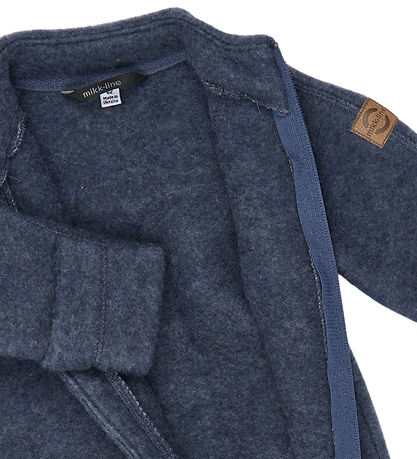 Mikk-Line Køredragt - Uld - Blue Melange