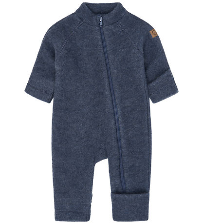 Mikk-Line Køredragt - Uld - Blue Melange