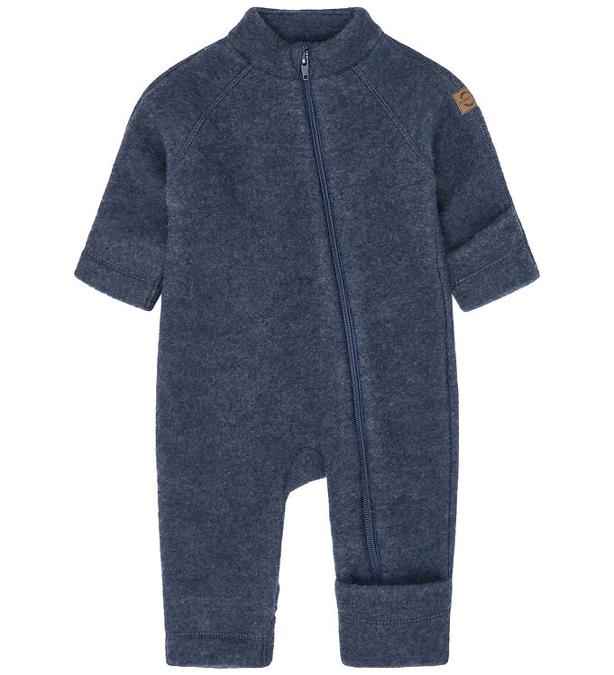 Mikk-Line Køredragt - Uld - Blue Melange
