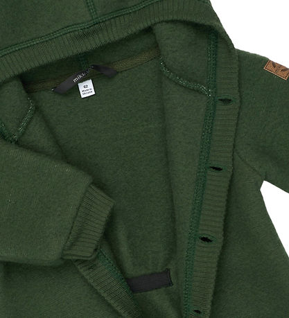 Mikk-Line Køredragt - Uld - Kombu Green