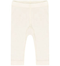 Fixoni Leggings - Uld - Antique White