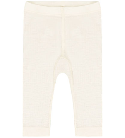 Fixoni Leggings - Uld - Antique White