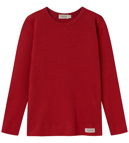 MarMar Bluse - Bomuld/Modal - Plain - Cherry