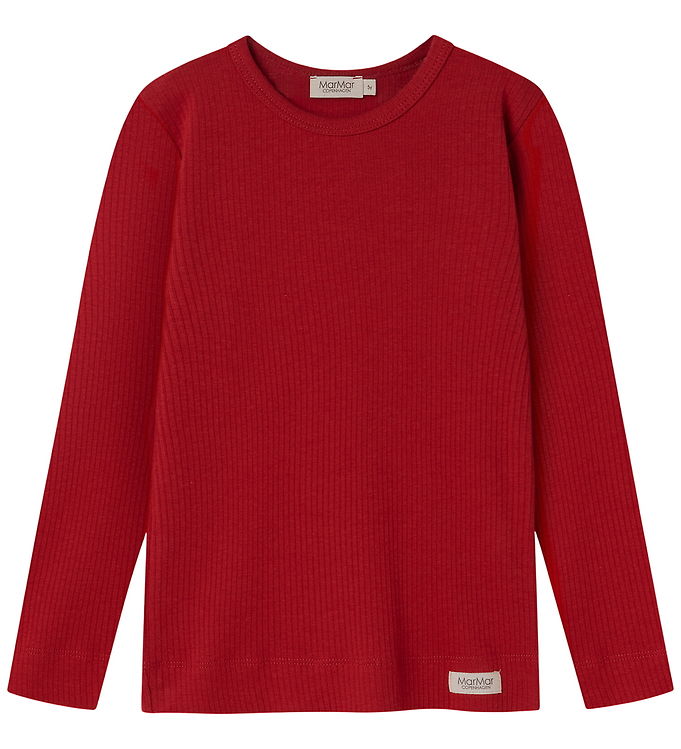 MarMar Bluse - Bomuld/Modal - Plain - Cherry