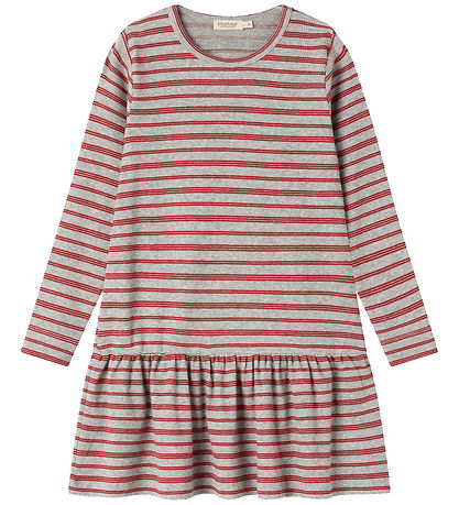 MarMar Kjole - Rib - Bomuld/Modal - Diro - Cherry Stripe