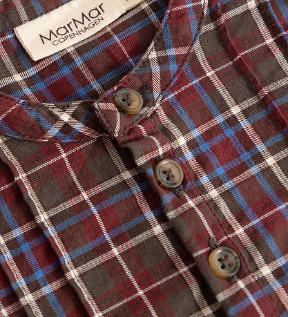 MarMar Skjorte - Totoro - Chocolate Check
