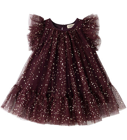 MarMar Kjole - Tyl - Daya - Deep Mulberry