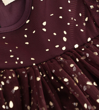 MarMar Kjole - Tyl - Dionne - Deep Mulberry