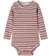 MarMar Body l/æ - Bomuld/Modal - Rib - Benedicte - Cherry Stripe