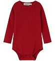 MarMar Body l/æ - Rib - Bomuld/Modal - Plain - Cherry