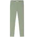 MarMar Leggings - Rib - Bomuld/Modal - Leg - Frosted Green
