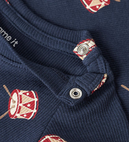 Name It Body l/æ - NbmRistmas - Navy Blazer/Drums
