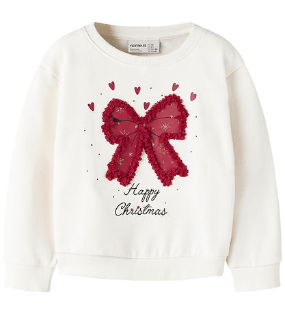 Name It Sweatshirt - NmfPolmax - Cloud Dancer