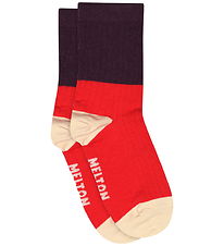 Melton Strumpor - Block Colour - Julstjärnor