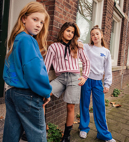 Indian Blue Jeans Bluse - Strik - Flushing Pink