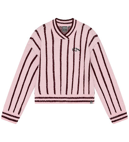 Indian Blue Jeans Bluse - Strik - Flushing Pink